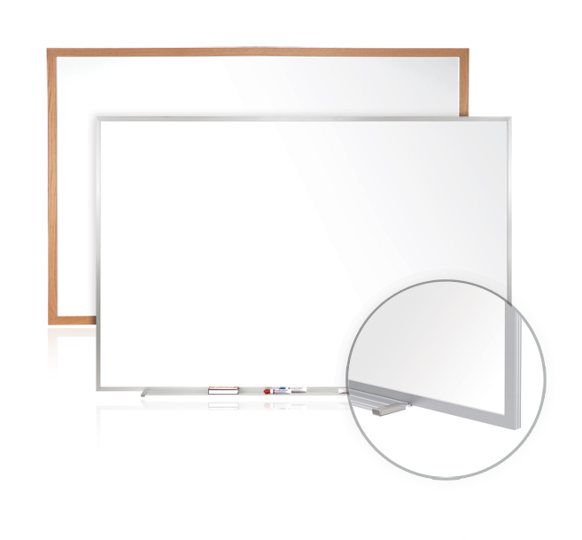 Ghent M1-M1W Porcelain Series Whiteboards